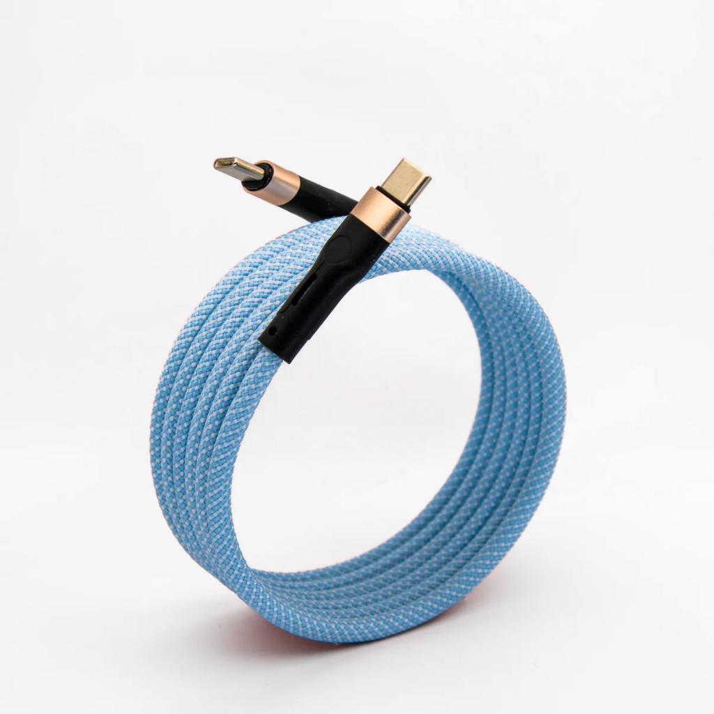 Ontdek het USB Type-C USB-C oplaadsnoer van MagCable! Deze magnetische USB-C naar USB-C kabel biedt een knoopvrij ontwerp, razendsnel opladen en is geschikt voor Apple, Samsung, LG, Huawei. Duurzaam en ideaal voor dagelijks gebruik, thuis, werk of onderweg. Kies voor premium kwaliteit en bestel vandaag nog!