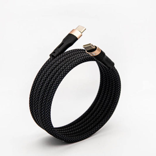 Ontdek het USB Type-C USB-C oplaadsnoer van MagCable! Deze magnetische USB-C naar USB-C kabel biedt een knoopvrij ontwerp, razendsnel opladen en is geschikt voor Apple, Samsung, LG, Huawei. Duurzaam en ideaal voor dagelijks gebruik, thuis, werk of onderweg. Kies voor premium kwaliteit en bestel vandaag nog!